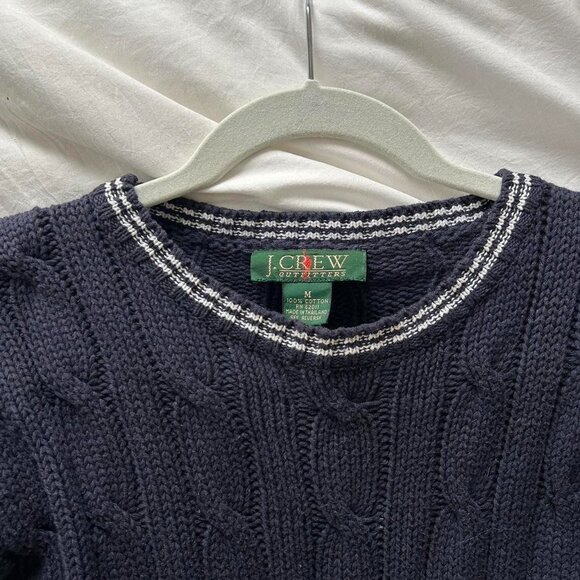 Vintage J Crew cable knit sweater - Picture 7 of 8